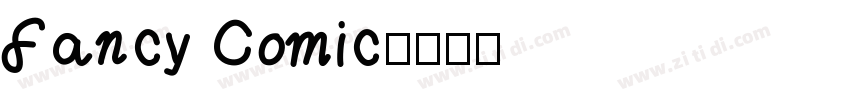 Fancy Comic字体转换